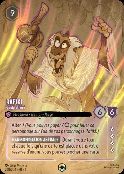 Carte Lorcana 208/204 Rafiki Enchantée | LorenZone