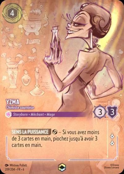 Carte Lorcana 209/204 Yzma Enchantée | LorenZone