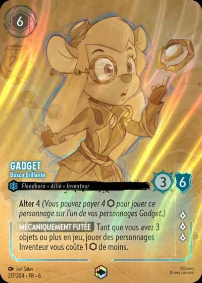 Carte Lorcana 217/204 Gadget Enchantée | LorenZone