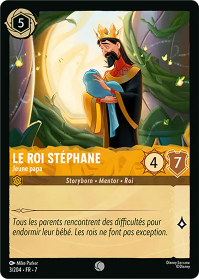 Carte Lorcana 003/204 Le Roi Stéphane Foil | LorenZone