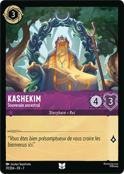 Carte Lorcana 077/204 Kashekim Foil | LorenZone