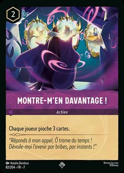 Carte Lorcana 082/204 Montre-m'en davantage ! Foil | LorenZone