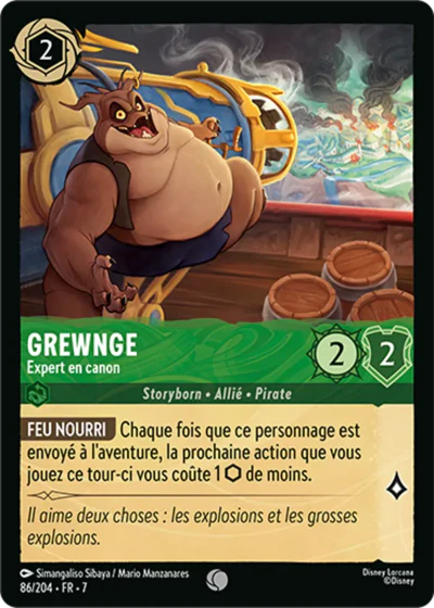 Carte Lorcana 086/204 Grewnge Foil | LorenZone