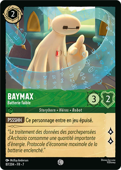 Carte Lorcana 087/204 Baymax Foil | LorenZone