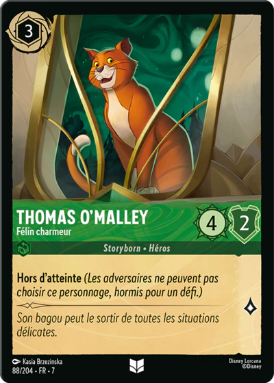 Carte Lorcana 088/204 Thomas O'Malley Foil | LorenZone