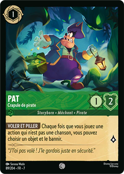 Carte Lorcana 089/204 Pat Foil | LorenZone