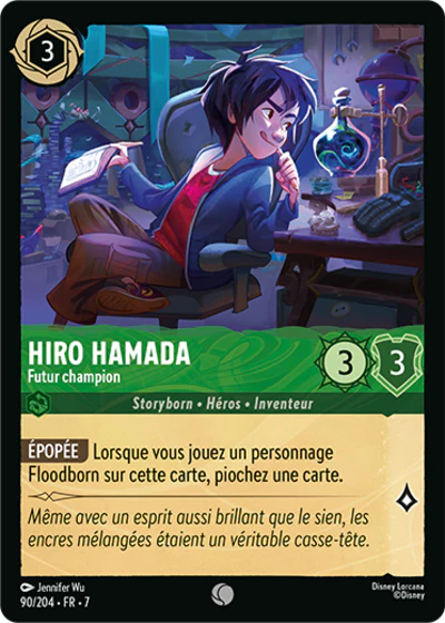Carte Lorcana 090/204 Hiro Hamada Foil | LorenZone
