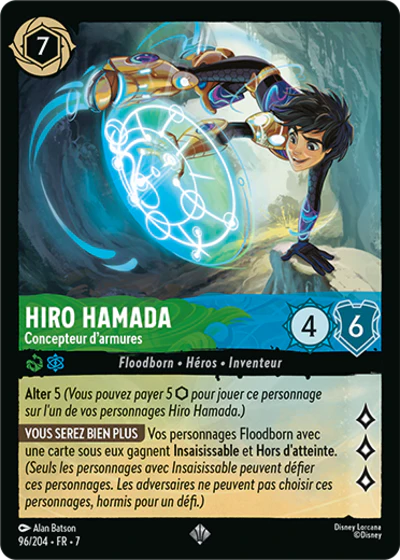 Carte Lorcana 096/204 Hiro Hamada Foil | LorenZone