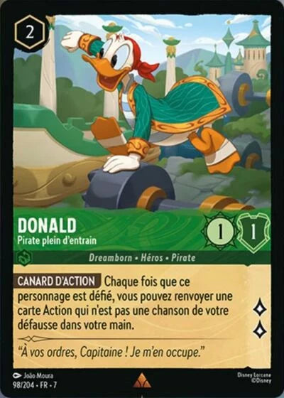 Carte Lorcana 098/204 Donald Foil | LorenZone