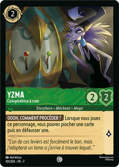 Carte Lorcana 101/204 Yzma Foil | LorenZone