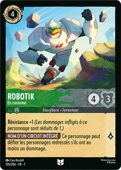 Carte Lorcana 105/204 Robotik Foil | LorenZone