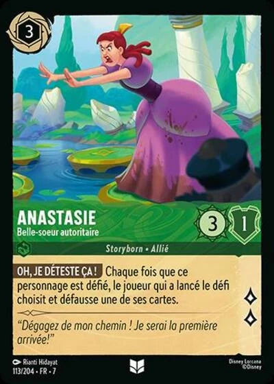 Carte Lorcana 113/204 Anastasie Foil | LorenZone