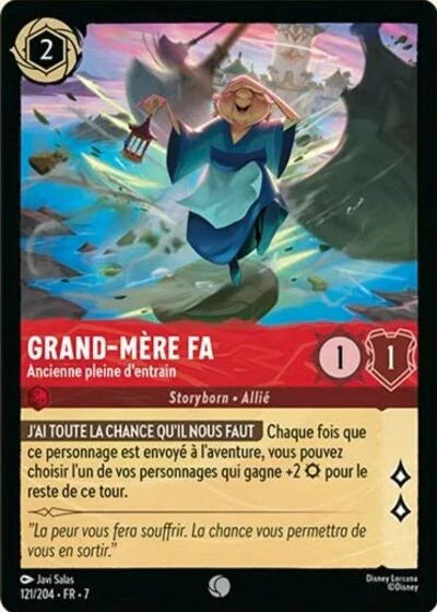 Carte Lorcana 121/204 Grand-Mère Fa Foil | LorenZone