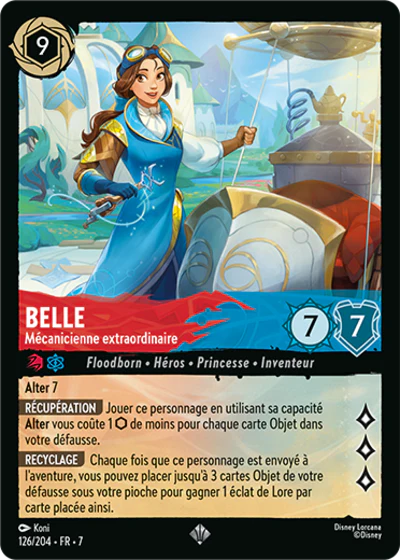 Carte Lorcana 126/204 Belle Foil | LorenZone
