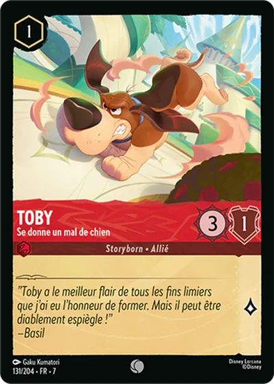 Carte Lorcana 131/204 Toby Foil | LorenZone