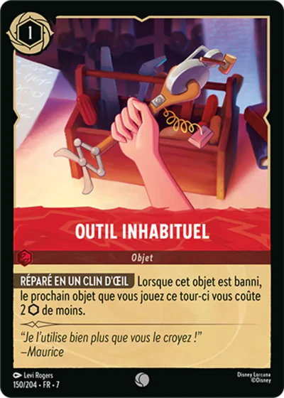 Carte Lorcana 150/204 Outil inhabituel Foil | LorenZone