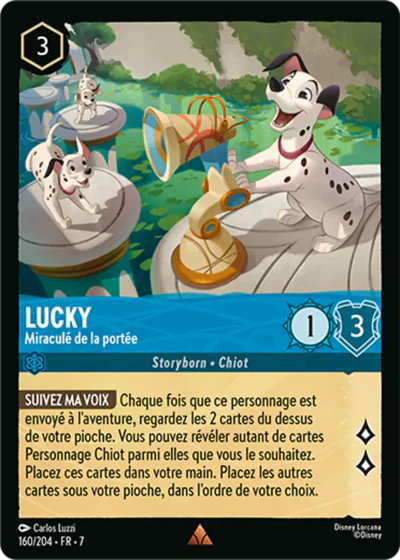 Carte Lorcana 160/204 Lucky Foil | LorenZone