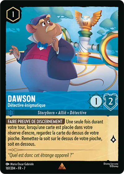 Carte Lorcana 161/204 Dawson Foil | LorenZone