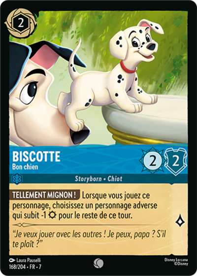Carte Lorcana 168/204 Biscotte Foil | LorenZone