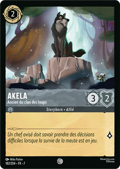 Carte Lorcana 182/204 Akela Foil | LorenZone