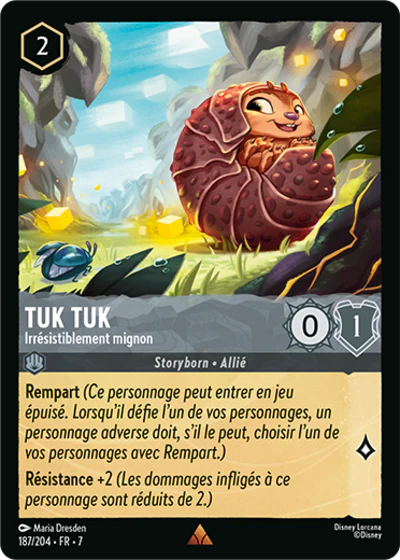 Carte Lorcana 187/204 Tuk Tuk Foil | LorenZone