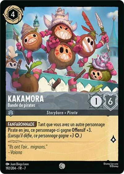 Carte Lorcana 192/204 Kakamora Foil | LorenZone