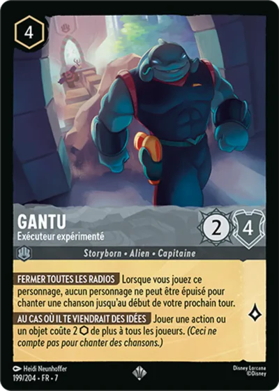 Carte Lorcana 199/204 Gantu Foil | LorenZone
