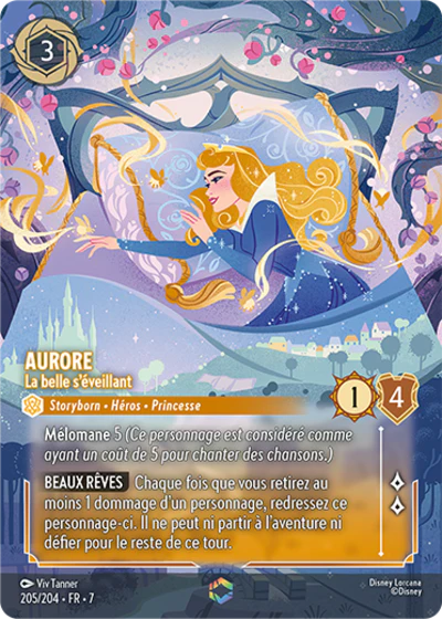 Carte Lorcana 205/204 Aurore Enchantée | LorenZone