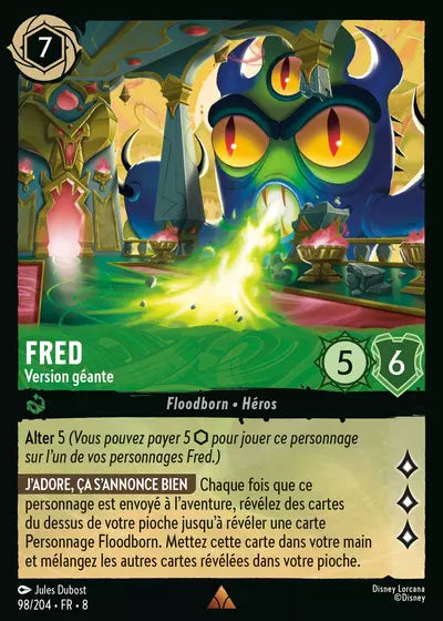 Carte Lorcana 098/204 Fred Foil | LorenZone