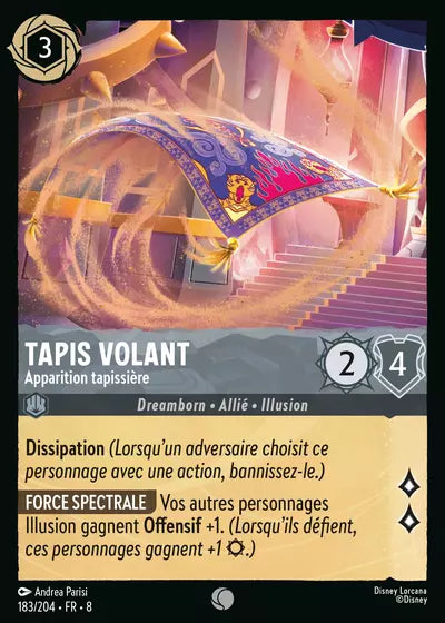 Carte Lorcana 183/204 Tapis Volant Foil | LorenZone