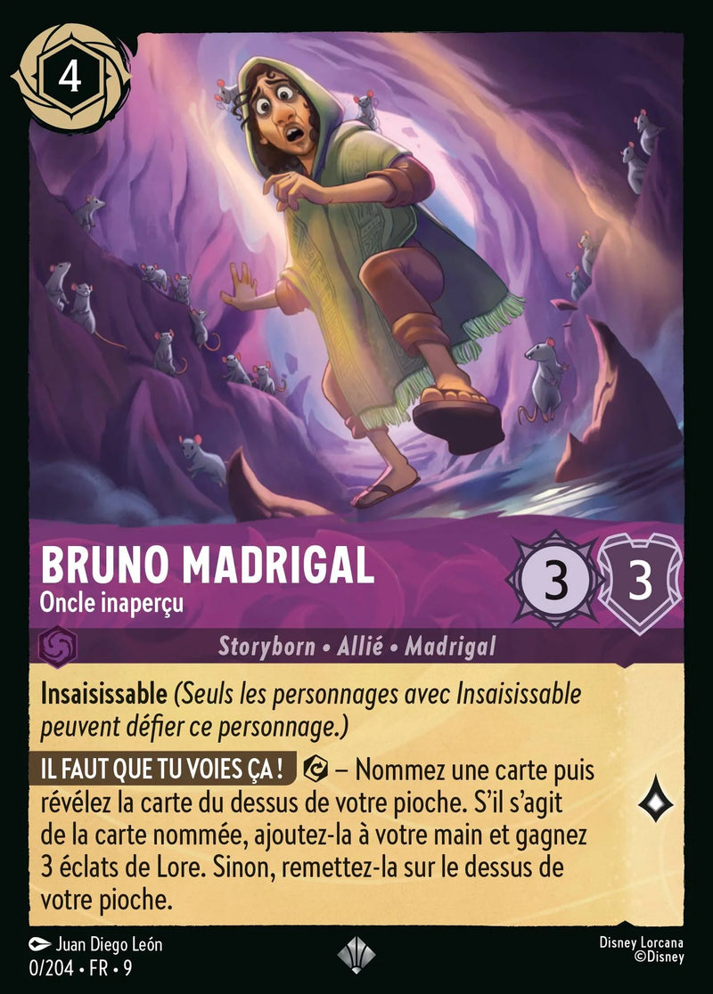 Carte Lorcana 000/204 Bruno Madrigal Foil | LorenZone