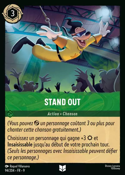 Carte Lorcana 094/204 Stand Out Foil | LorenZone
