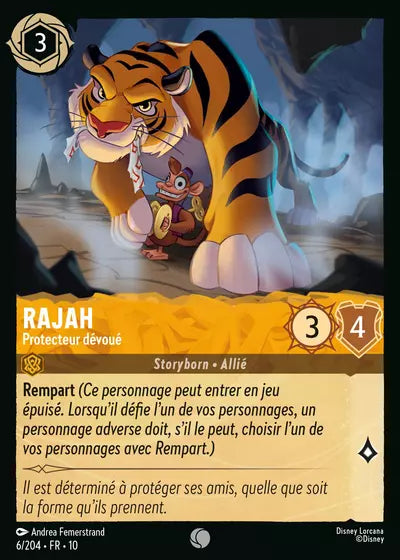 Carte Lorcana 006/204 Rajah Foil | LorenZone