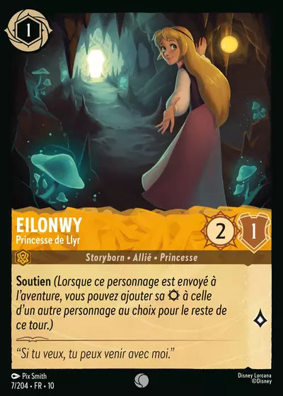 Carte Lorcana 007/204 Eilonwy Foil | LorenZone