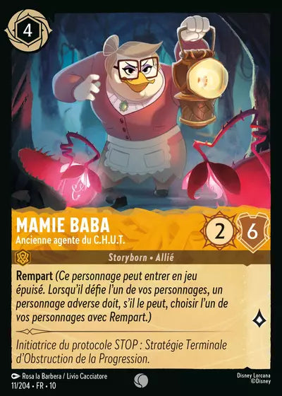 Carte Lorcana 011/204 Mamie Baba Foil | LorenZone