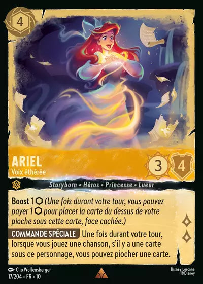 Carte Lorcana 017/204 Ariel Foil | LorenZone