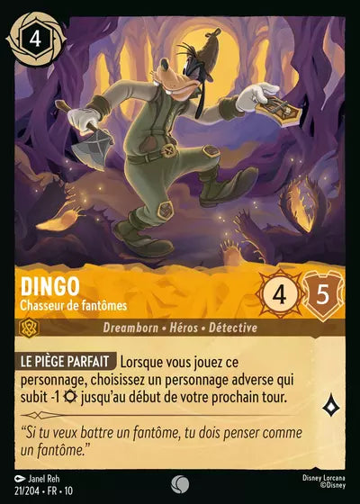 Carte Lorcana 021/204 Dingo Foil | LorenZone