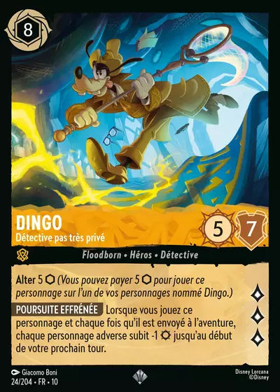 Carte Lorcana 024/204 Dingo Foil | LorenZone