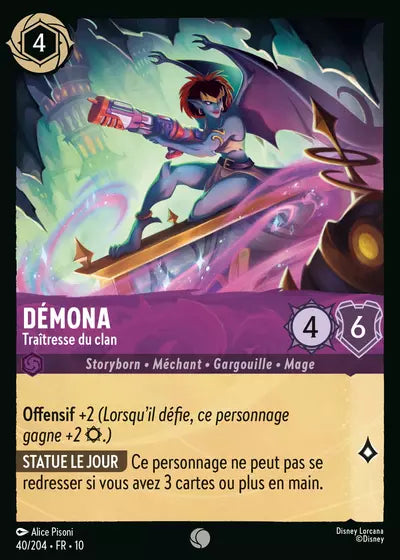 Carte Lorcana 040/204 Démona Foil | LorenZone