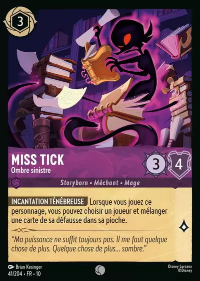 Carte Lorcana 041/204 Miss Tick Foil | LorenZone