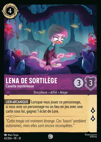 Carte Lorcana 042/204 Lena de Sortilège Foil | LorenZone