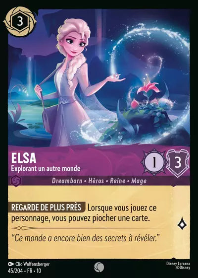 Carte Lorcana 045/204 Elsa Foil | LorenZone