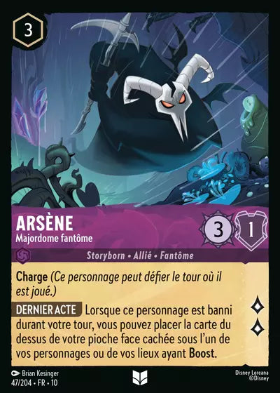 Carte Lorcana 047/204 Arsène Foil | LorenZone
