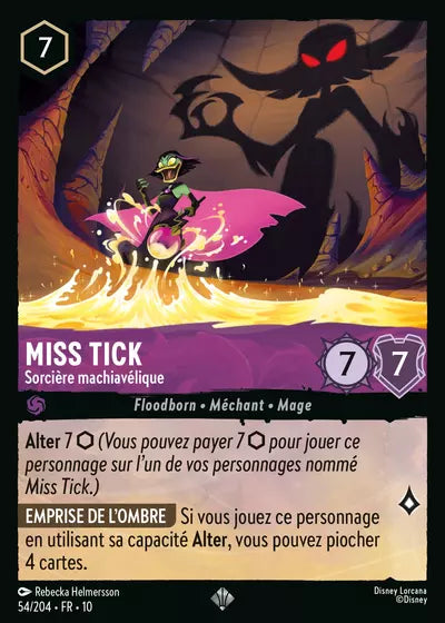 Carte Lorcana 054/204 Miss Tick Foil | LorenZone