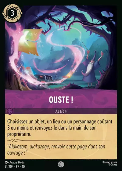 Carte Lorcana 061/204 Ouste ! Foil | LorenZone