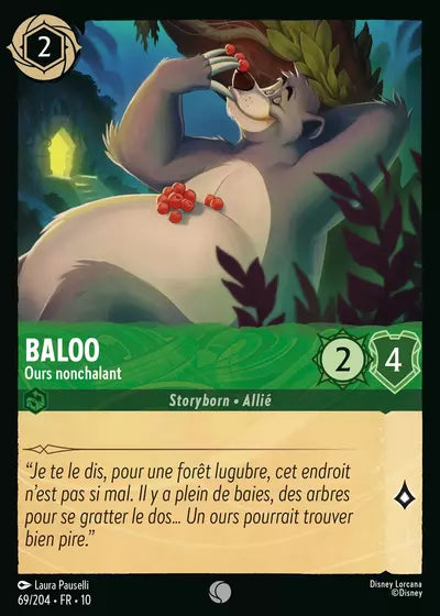Carte Lorcana 069/204 Baloo Foil | LorenZone