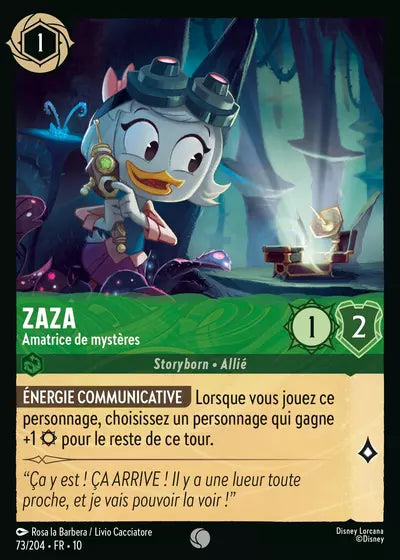 Carte Lorcana 073/204 Zaza Foil | LorenZone