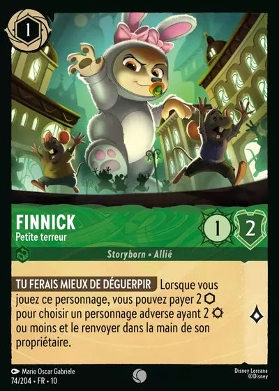 Carte Lorcana 074/204 Finnick Foil | LorenZone