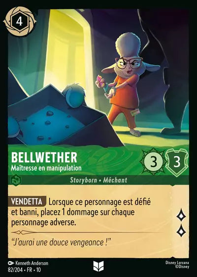 Carte Lorcana 082/204 Bellwether Foil | LorenZone