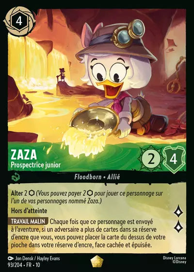 Carte Lorcana 093/204 Zaza Foil | LorenZone